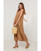 Robe en lin Upwind camel