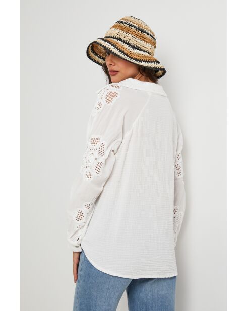 Tunique en coton Earthlink blanche