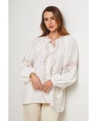 Camicia beige Zenova