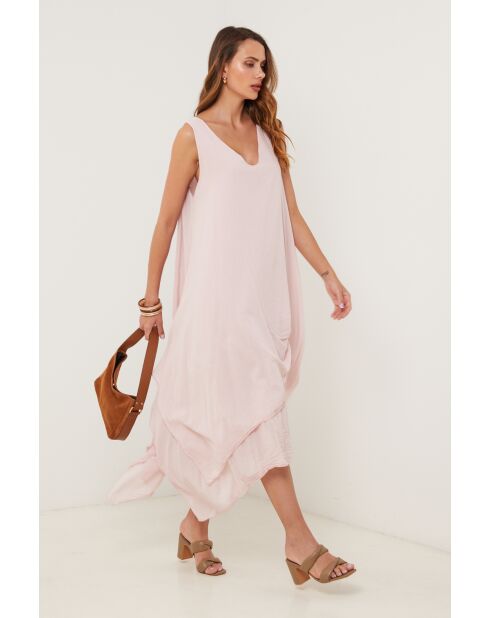 Robe en coton Trailblazer rose