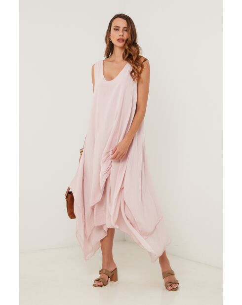 Robe en coton Trailblazer rose