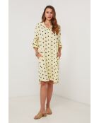 Gelbes Leinenkleid Solaris