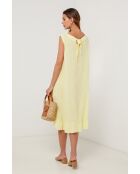 Gelbes Leinenkleid Monarch