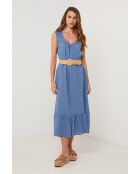 Robe en lin Xentra indigo