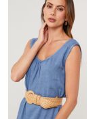 Robe en lin Xentra indigo