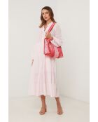 Rosafarbenes Baumwollkleid Mirage