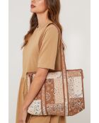 Borsa Darkforge in cotone beige