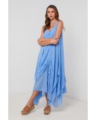 Baumwollkleid Raven in Indigoblau