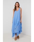 Baumwollkleid Raven in Indigoblau