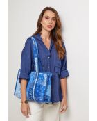 Brighton-blaue Baumwolltasche