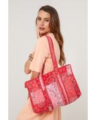 Bolsa Airvolt de algodón roja