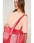 Bolsa Airvolt de algodón roja