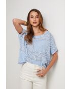 Quickline Sky Bandana-T-Shirt aus Baumwolle