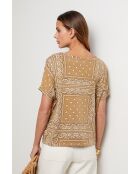 Camel Steelix Bandana-T-Shirt aus Baumwolle