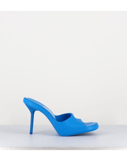 Mules Ida bleues - Talon 9cm
