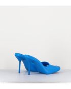 Mules Ida bleues - Talon 9cm