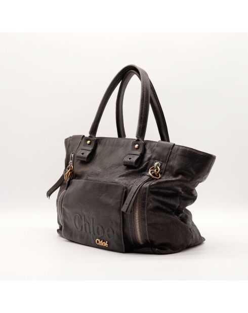 Schwarze Tragetasche - Guter Zustand - 36 x 16 x 30 cm