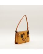 Pochette gialla Lexington Flower - Ottime condizioni - 20 x 11,5 x 4 cm