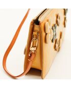 Pochette gialla Lexington Flower - Ottime condizioni - 20 x 11,5 x 4 cm