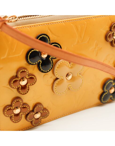 Pochette gialla Lexington Flower - Ottime condizioni - 20 x 11,5 x 4 cm