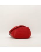 Sac en cuir Petit Noé rouge - Bon état - 25x26x20 cm
