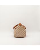 Bolsa Speedy 30 Damier Azur color caramelo claro, en buen estado, 30 x 17 x 21 cm