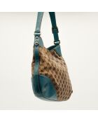 La borsa beige Jackie Horsebit - Buone condizioni - 33 x 24 x 26 cm