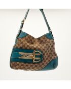 La borsa beige Jackie Horsebit - Buone condizioni - 33 x 24 x 26 cm