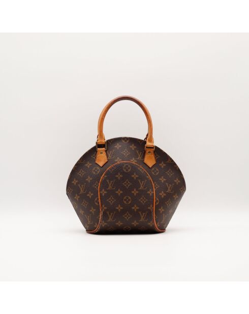 Sac Ellipse PM marron foncé - Bon état - 28x21x8cm