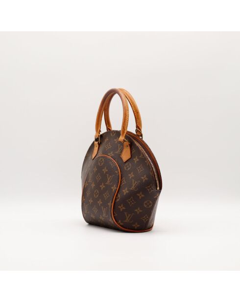 Sac Ellipse PM marron foncé - Bon état - 28x21x8cm