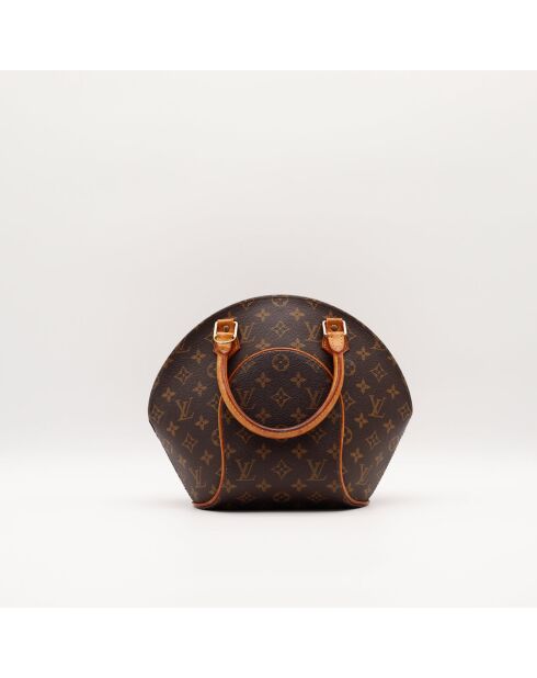 Sac Ellipse PM marron foncé - Bon état - 28x21x8cm