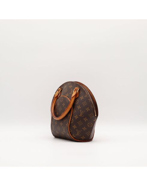 Sac Ellipse PM marron foncé - Bon état - 28x21x8cm