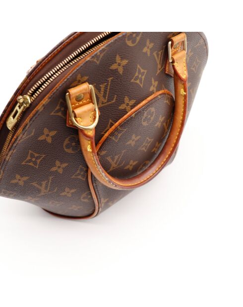 Sac Ellipse PM marron foncé - Bon état - 28x21x8cm