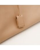 Bolsa de día grande de color beige - Buen estado - 40 x 21 x 30 cm