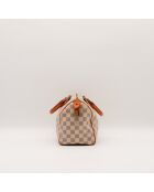 Speedy 25 Damier Azur beige Tasche - Sehr guter Zustand - 25 x 19 x 15 cm