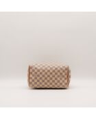 Speedy 25 Damier Azur beige Tasche - Sehr guter Zustand - 25 x 19 x 15 cm