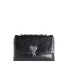 Sac Voulez-Vous en cuir noir - Neuf - 33x19x13 cm