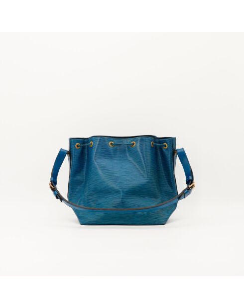 Sac en cuir Petit Noé bleu - Bon état - 25x26x20 cm