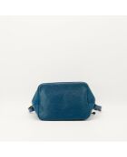 Sac en cuir Petit Noé bleu - Bon état - 25x26x20 cm