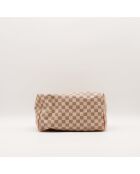 Speedy 30 Azur Damier beige Tasche - Sehr guter Zustand - 30 x 21 x 17 cm