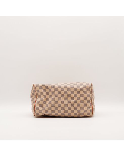 Speedy 30 Azur Damier beige Tasche - Sehr guter Zustand - 30 x 21 x 17 cm