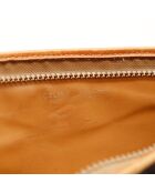 Pochette marrone macadam - Buone condizioni - 23 x 17 cm
