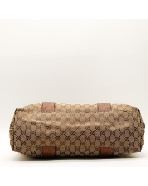 Bruine draagtas - Goede staat - 39 x 27 x 14 cm