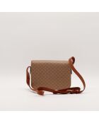 Macadam Triomphe Schultertasche beige/braun - Guter Zustand - 23 x 17 x 8 cm