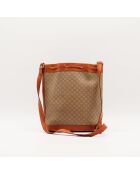 Beuteltasche in Makadam-Beige - Gebrauchsspuren - 23 x 27 x 11 cm