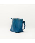 Sac en cuir Petit Noé bleu - Bon état - 25x26x20 cm