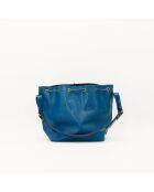Sac en cuir Petit Noé bleu - Bon état - 25x26x20 cm