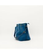 Sac en cuir Petit Noé bleu - Bon état - 25x26x20 cm