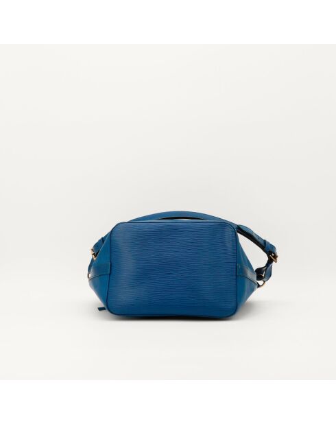 Sac en cuir Petit Noé bleu - Bon état - 25x26x20 cm