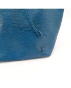 Sac en cuir Petit Noé bleu - Bon état - 25x26x20 cm